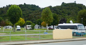 leerer Campingplatz im Abel Tasman Nationalpark