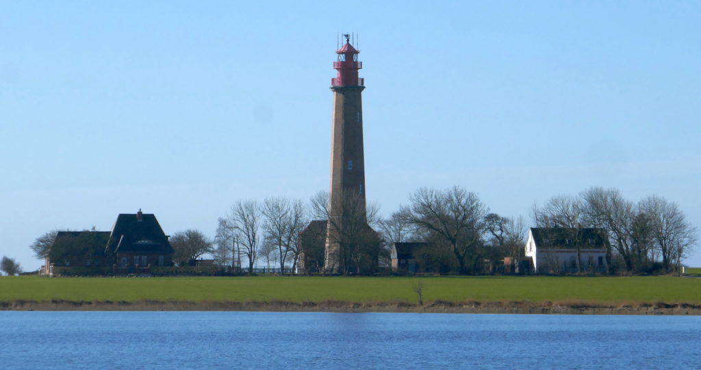 Leuchtturm Flügge von Osten