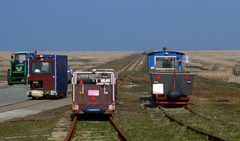 "Langeneß Hauptbahnhof"