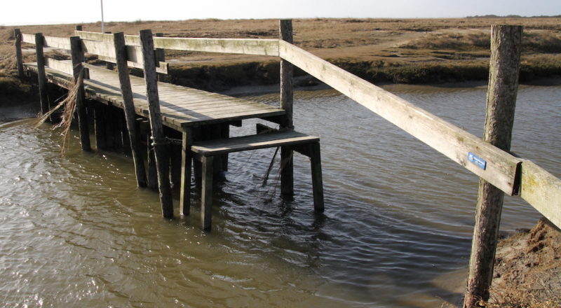 Borkum 2012 - eine Lücke im Weg