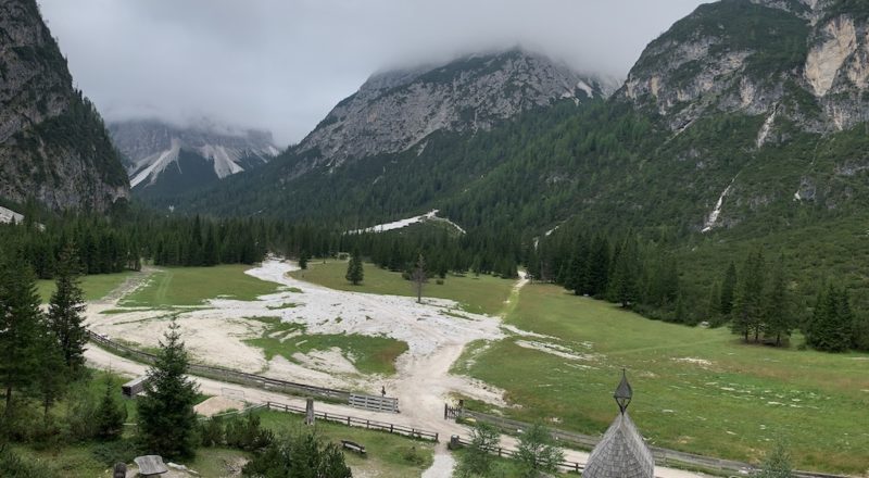 Blick von der Dreischusterhütte