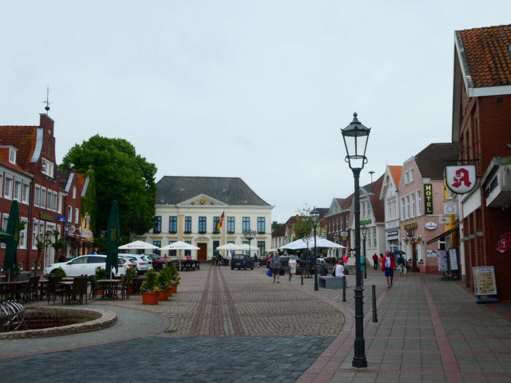Der Marktplatz in Esens