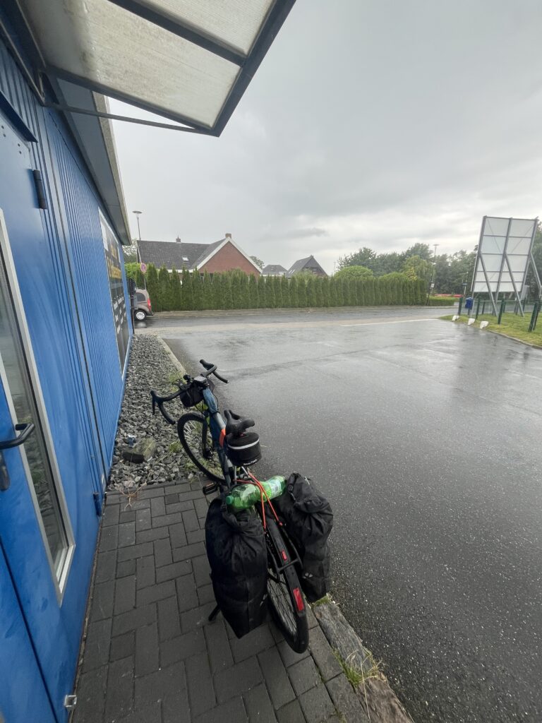 Regenpause in Brunsbüttel